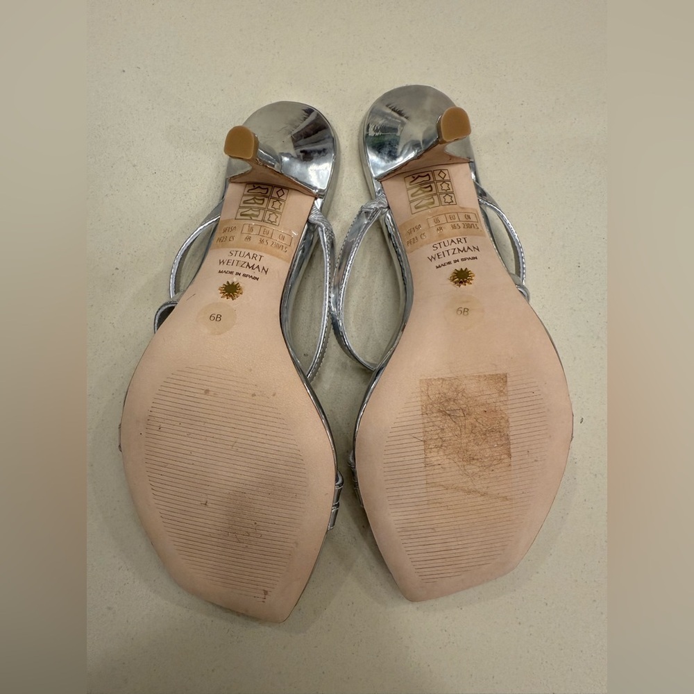 Stuart Weitzman Strapeze 85 Slides NWT - image 12